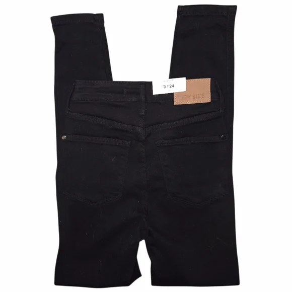 Judy Blue Set You Free High-rise Tummy Control Skinny Fit Black Denim - Picture 2 of 4